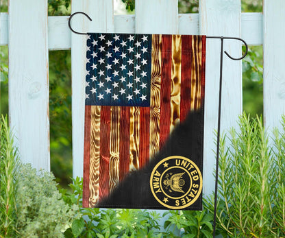 United States Army Flag Rustic U.S Army Logo Military flag Indoor Outdoor Decor