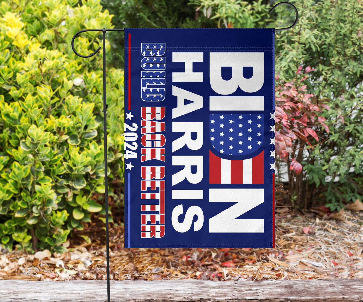 Biden Harris 2024 Build Back Better Flag Joe Biden For President Flag For Sale