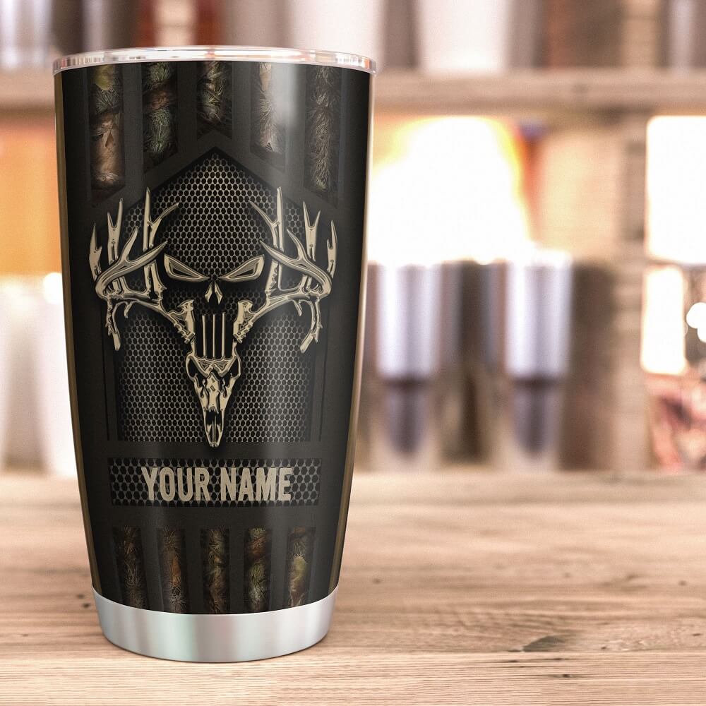 Personalized Dad Tumbler Best Buckin Dad Ever