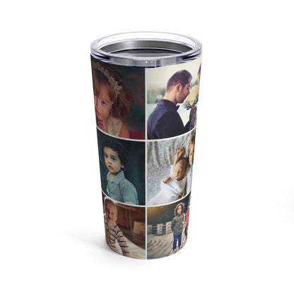 Custom Photos Collage Family Tumbler