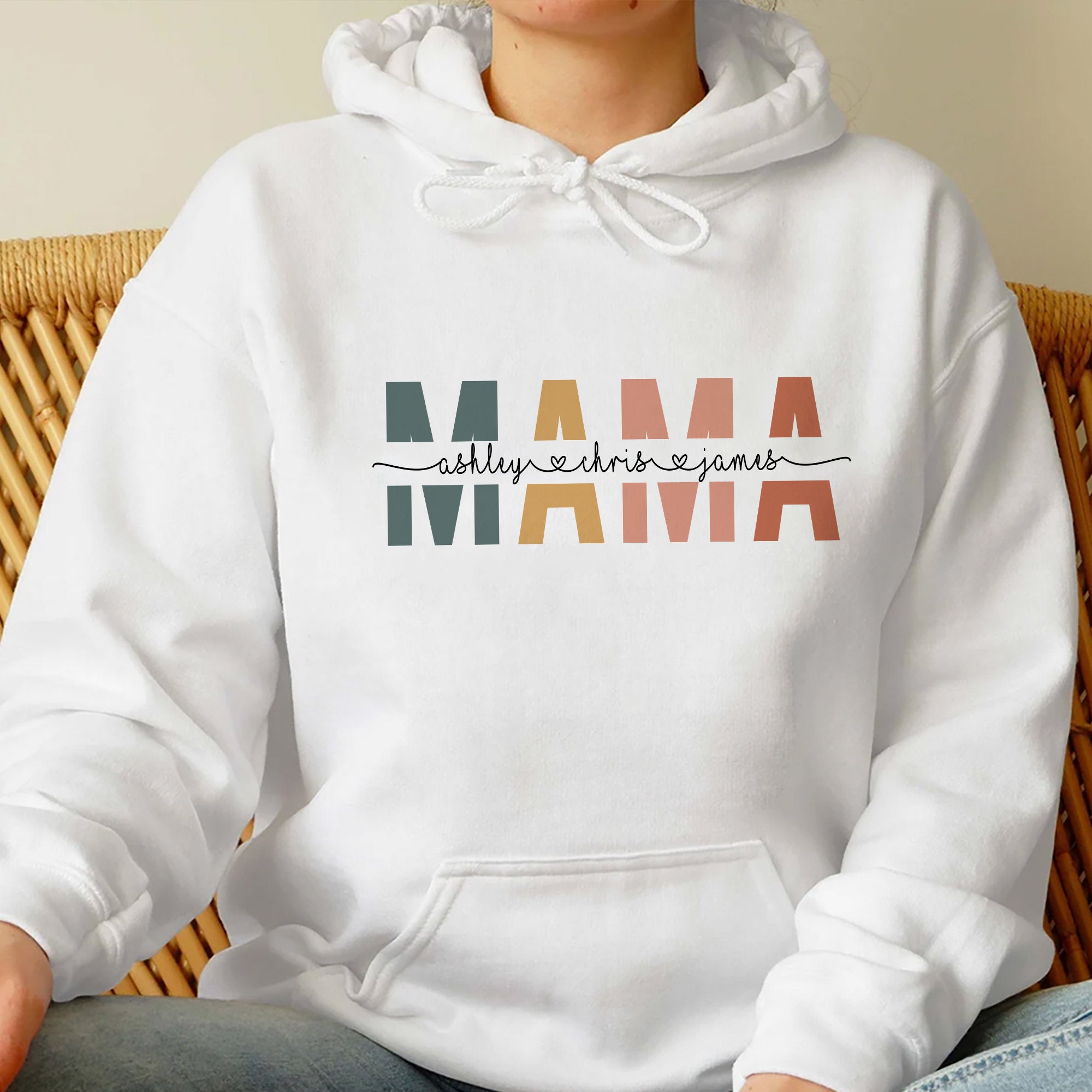 Custom Mama Shirt, Custom Kid Name sweatshirt, Mothers Day Gift, Mothers Day Shirt, Mama Trending Shirt, Custom Mama Sweatshirt Hoodie