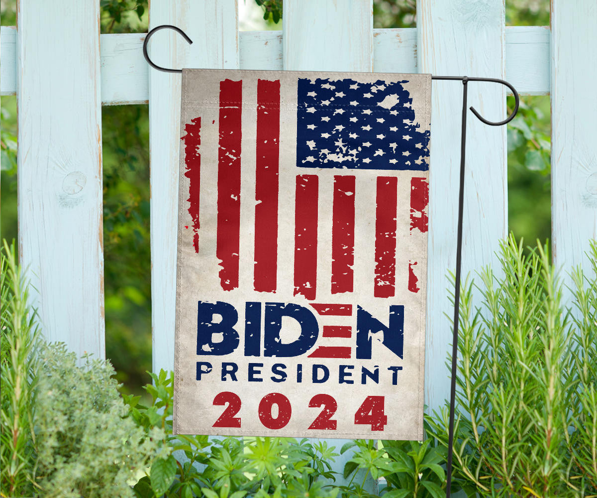 Biden For President 2024 Flag Vote Joe Biden 2024 Campaign Merchandise Political Flag