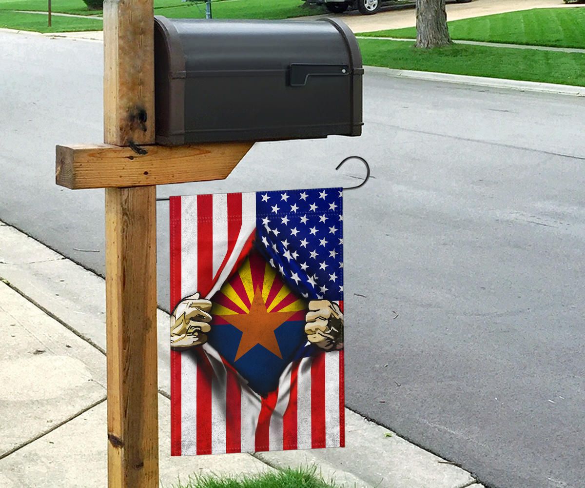 Arizona American Flag 4th Of July Patriotic Decoration