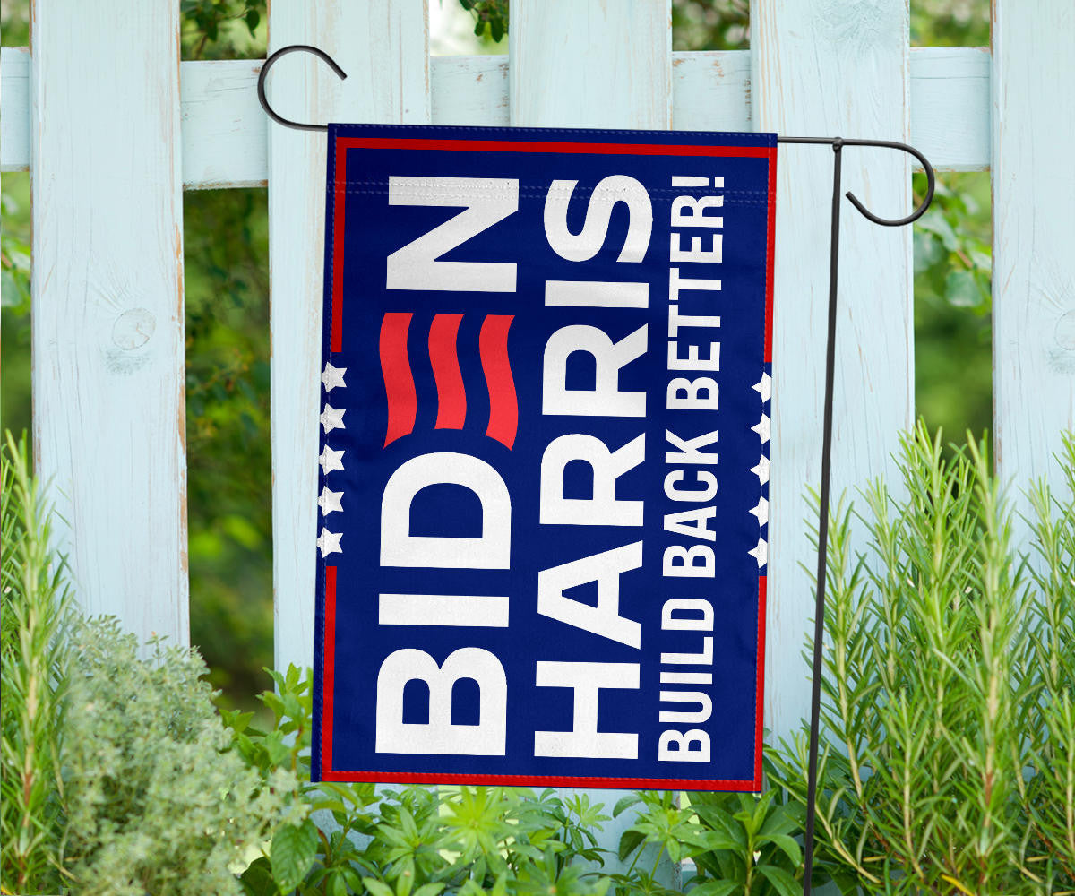 Biden Harris 2024 Flag Biden Harris Build Back Better Flag Political Merch