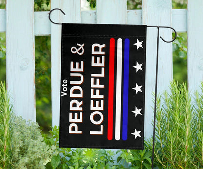 Vote For Perdue And Loeffler Flag Political Election Sign Flag For Sale