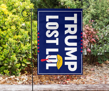 Trump Lost LOL Flag Funny Anti Trump Merchandise Support Biden For President 2024