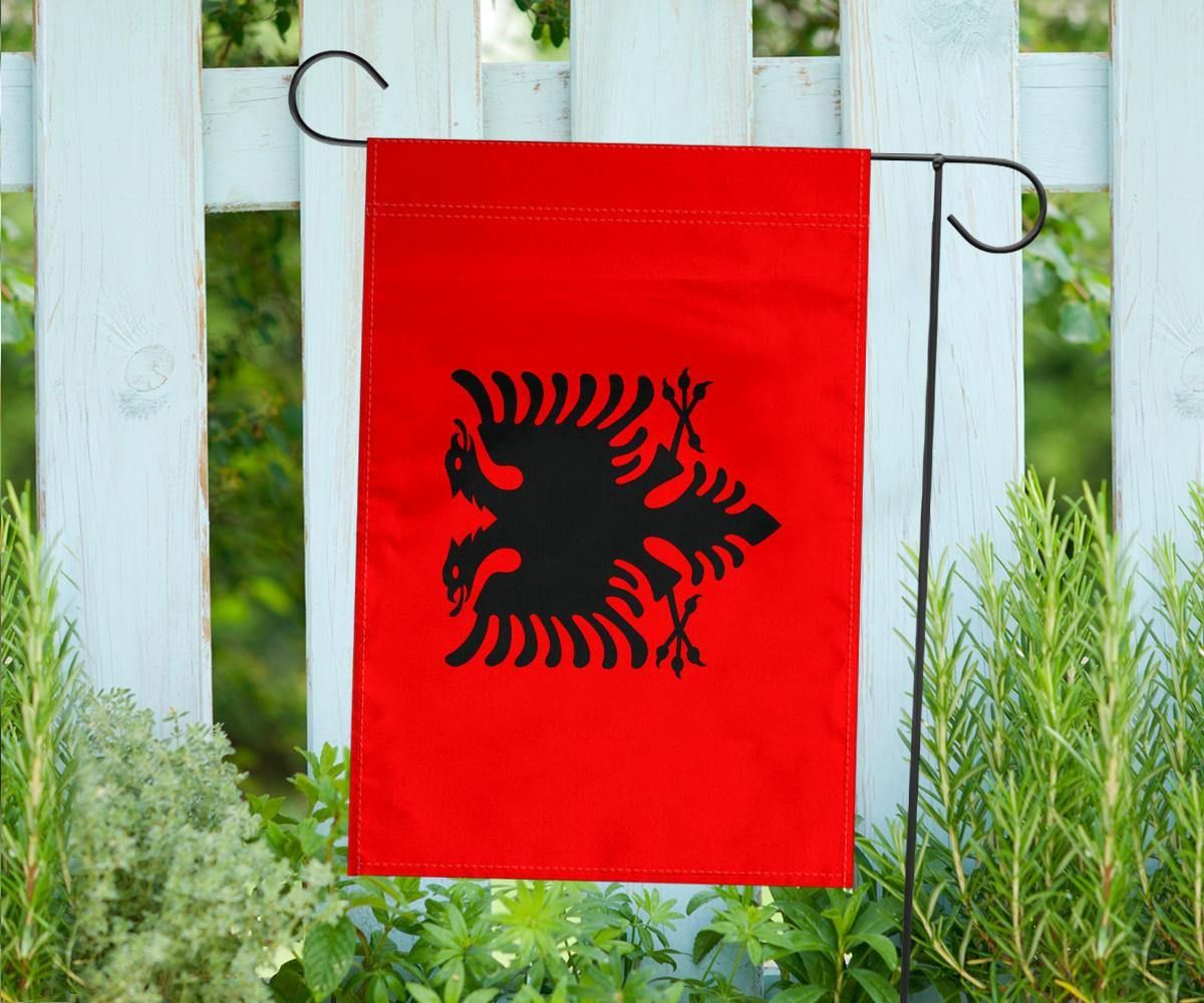 Albanian Flag National Flag Day Of Albanian Banner Hanging Indoor Outdoor