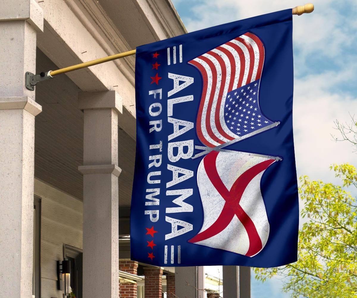 Alabama For Trump 2024 Flag Donald Trump For President Patriotic Flag