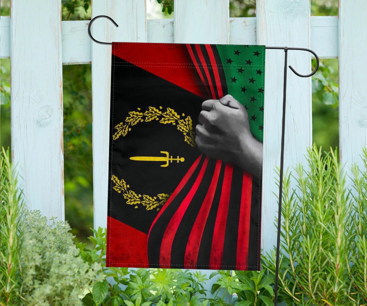 Black American Heritage Flag And Afro American Flag Black People African American History