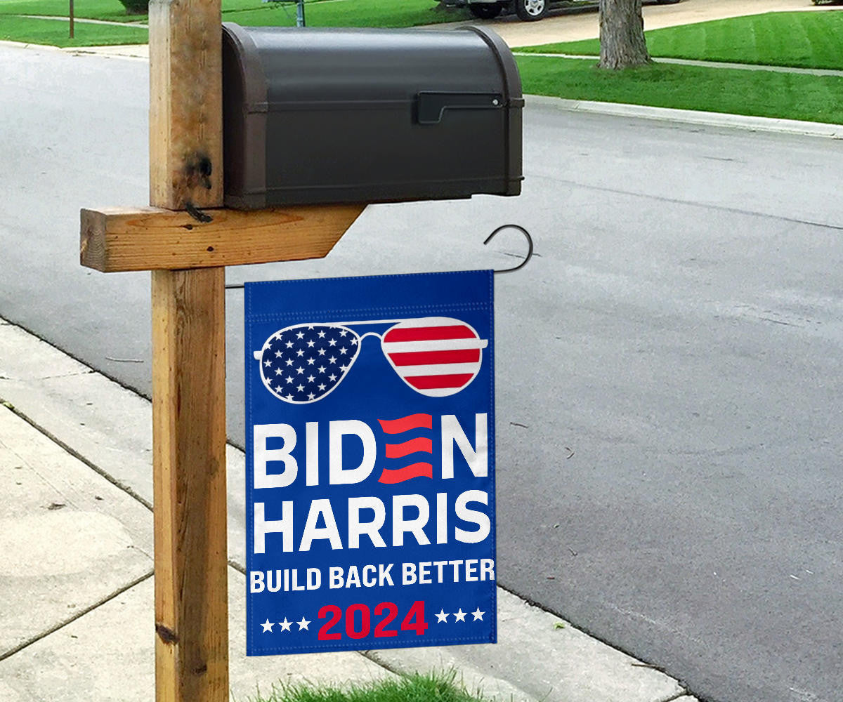 Biden Harris Build Back Better 2024 Flag Vote Biden For President 2024 Flag