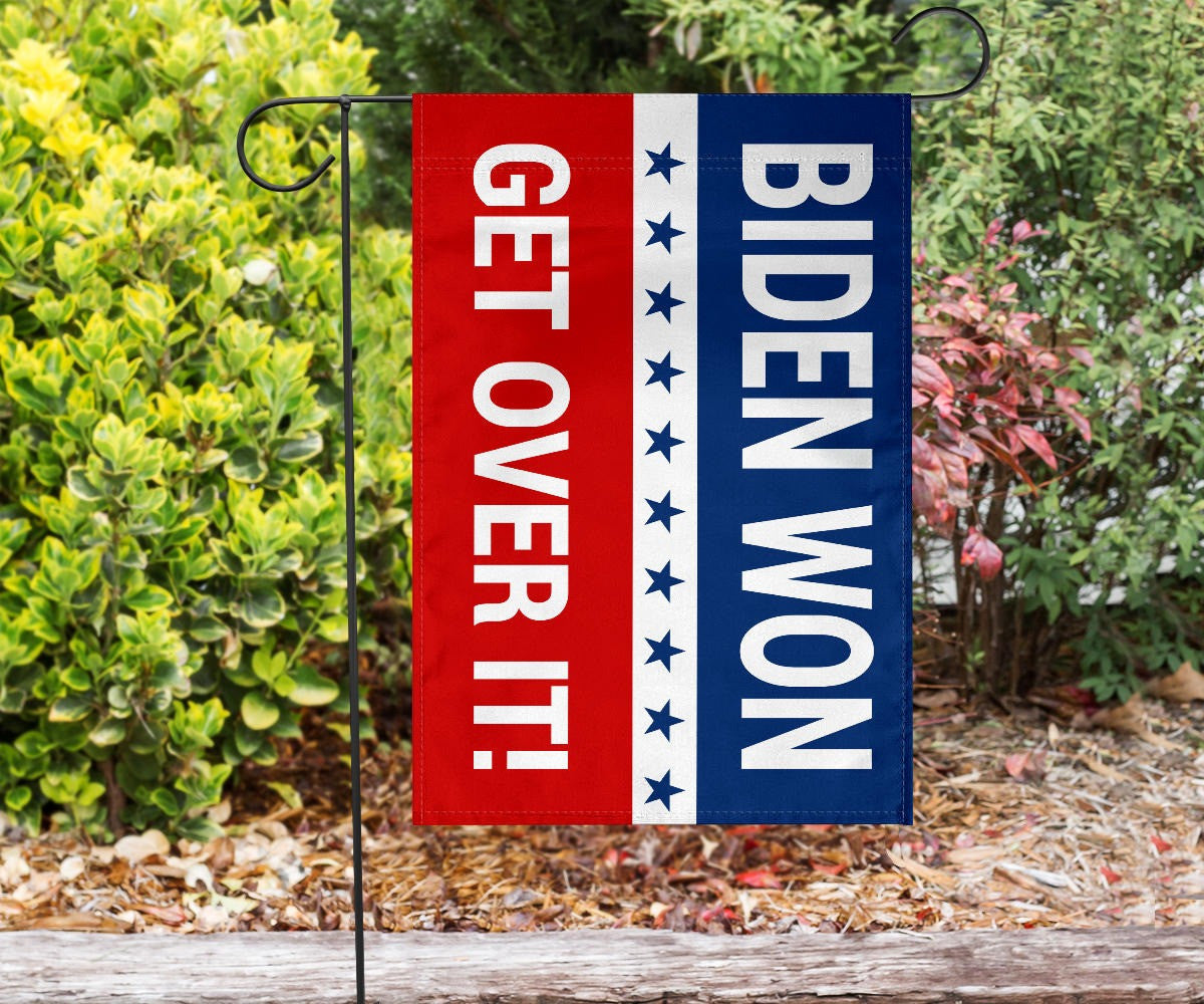 Biden Won Get Over It Flag Vote Joe Biden For President 2024 Merchandise