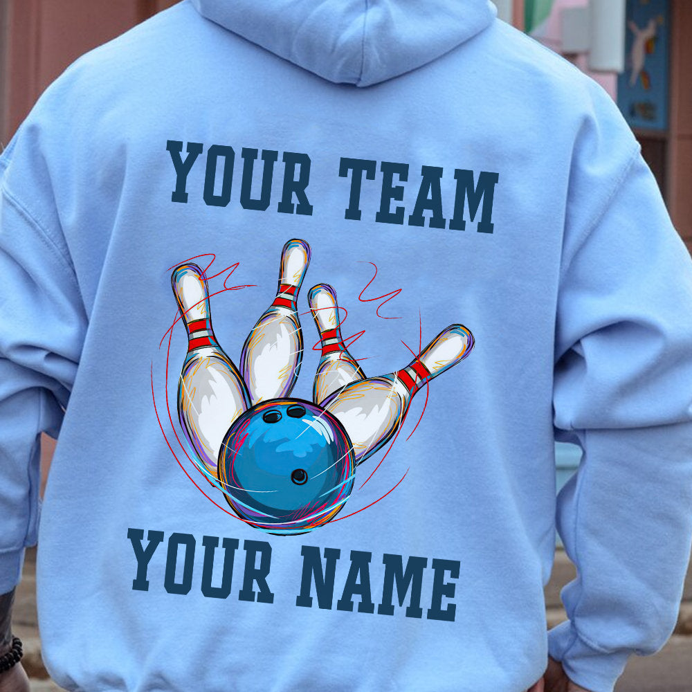 Custom Bowling Shirt, Personalized Bowling Squad T-Shirt, Funny Bowling Tee, Bowler Gift, Bowling Team Shirts, Bowling Crew Shirts