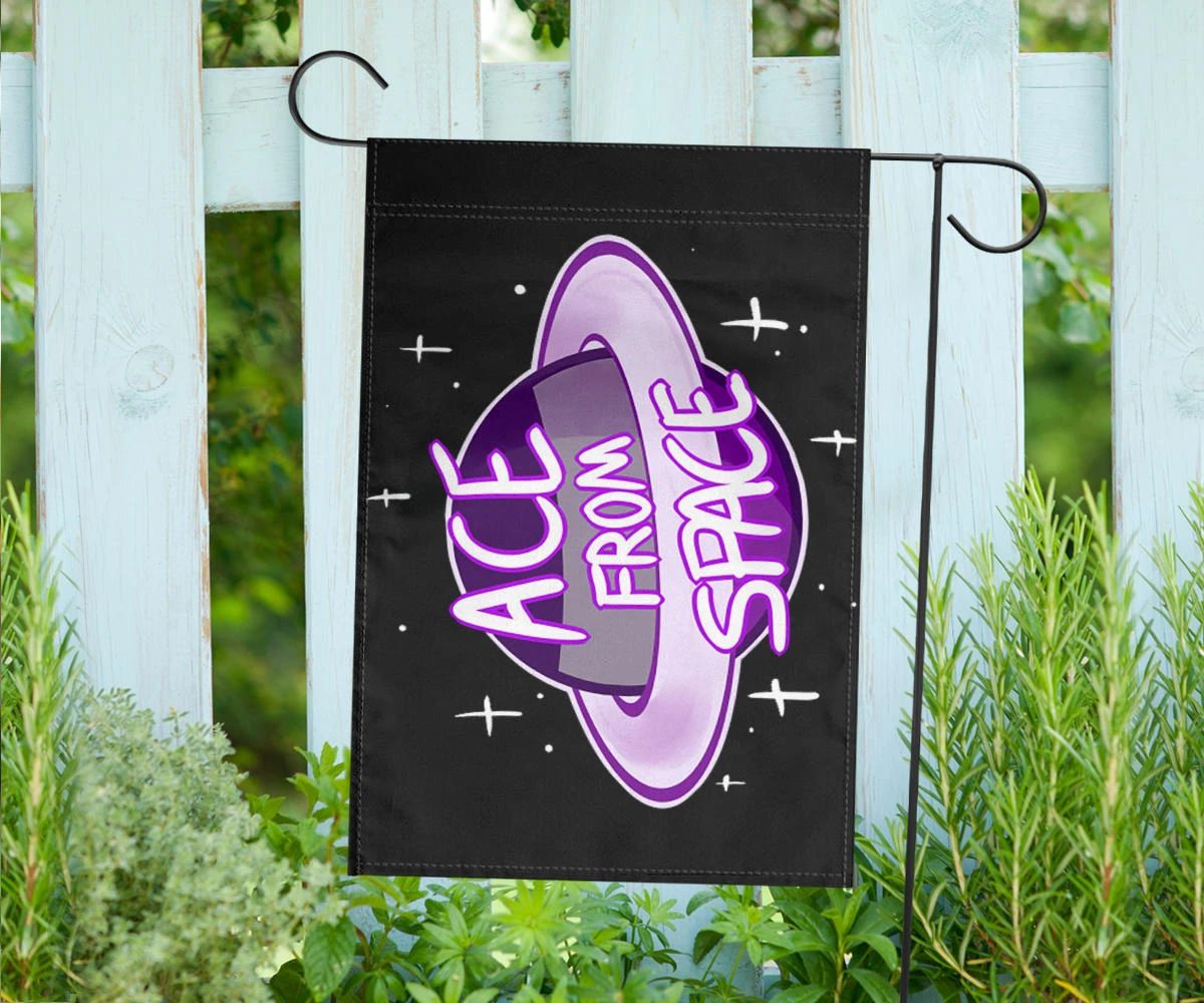 Asexual Flag Ace From Space International Asexuality Day Ace Flag Asexual Pride Merch LGBT