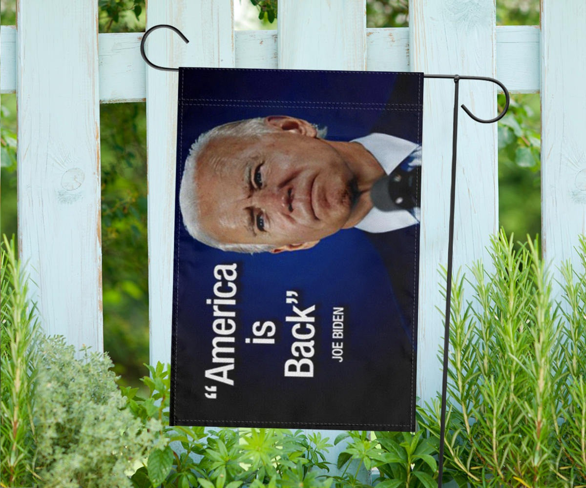 Biden 2024 Flag America Is Back Joe Biden Political Flag 2024 Presidential Election