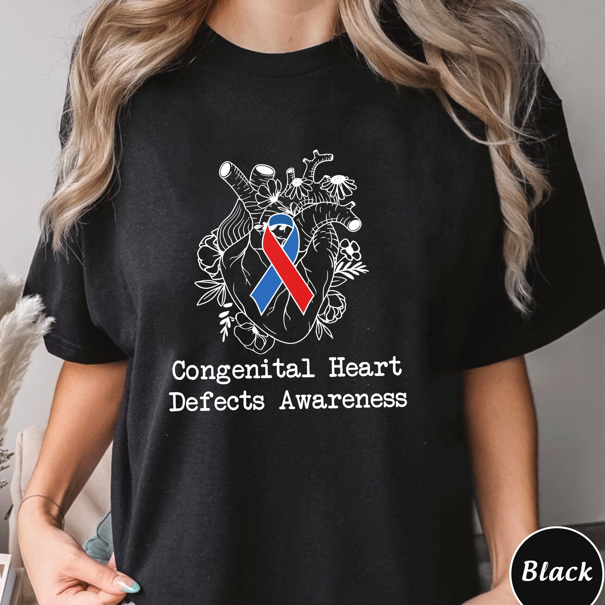 Congenital Heart Defects Awareness Shirt, CHD Awareness Hoodie, CHD Warrior Tee, Heart Disease Awareness Sweatshirt, Trending Unisex Tee