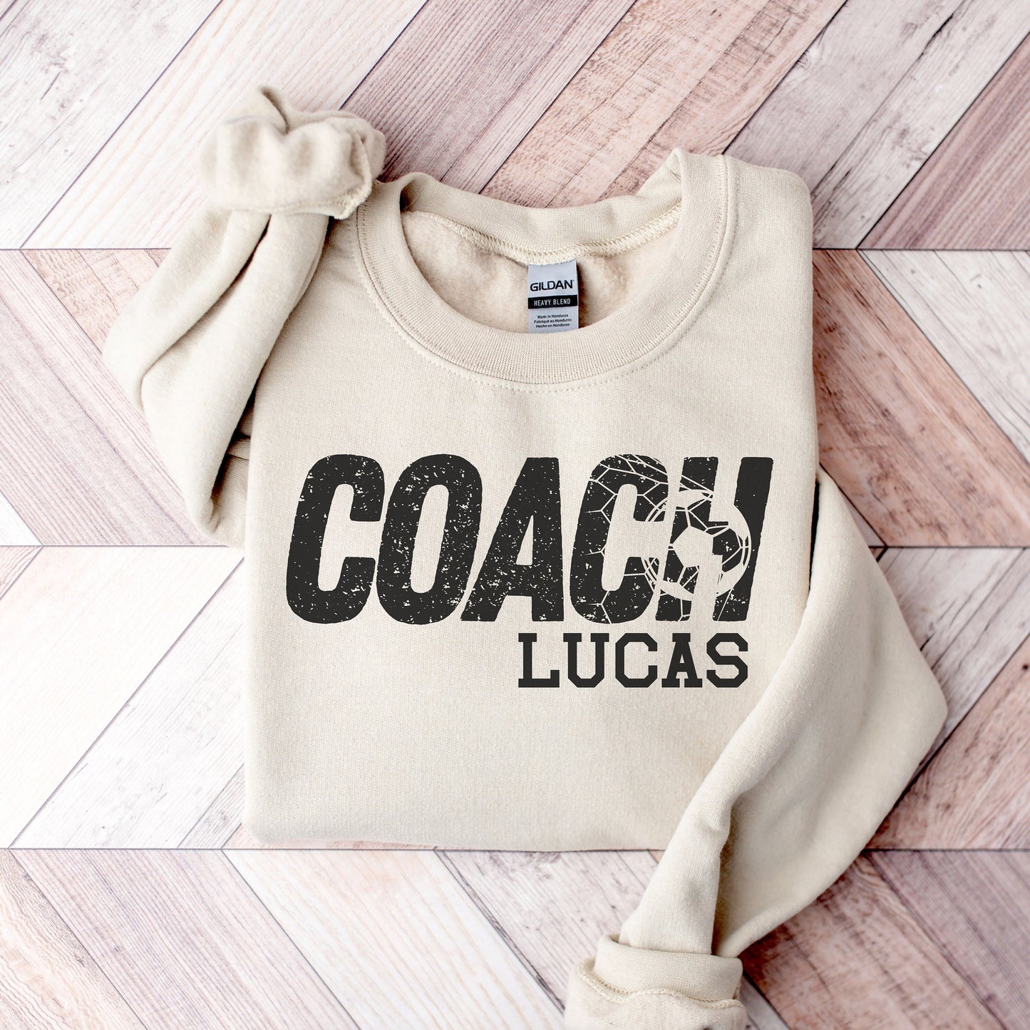 Personalized Soccer Coach Sweatshirt, Soccer Coach Gift, Coach Tee, Soccer Game Day Sweater