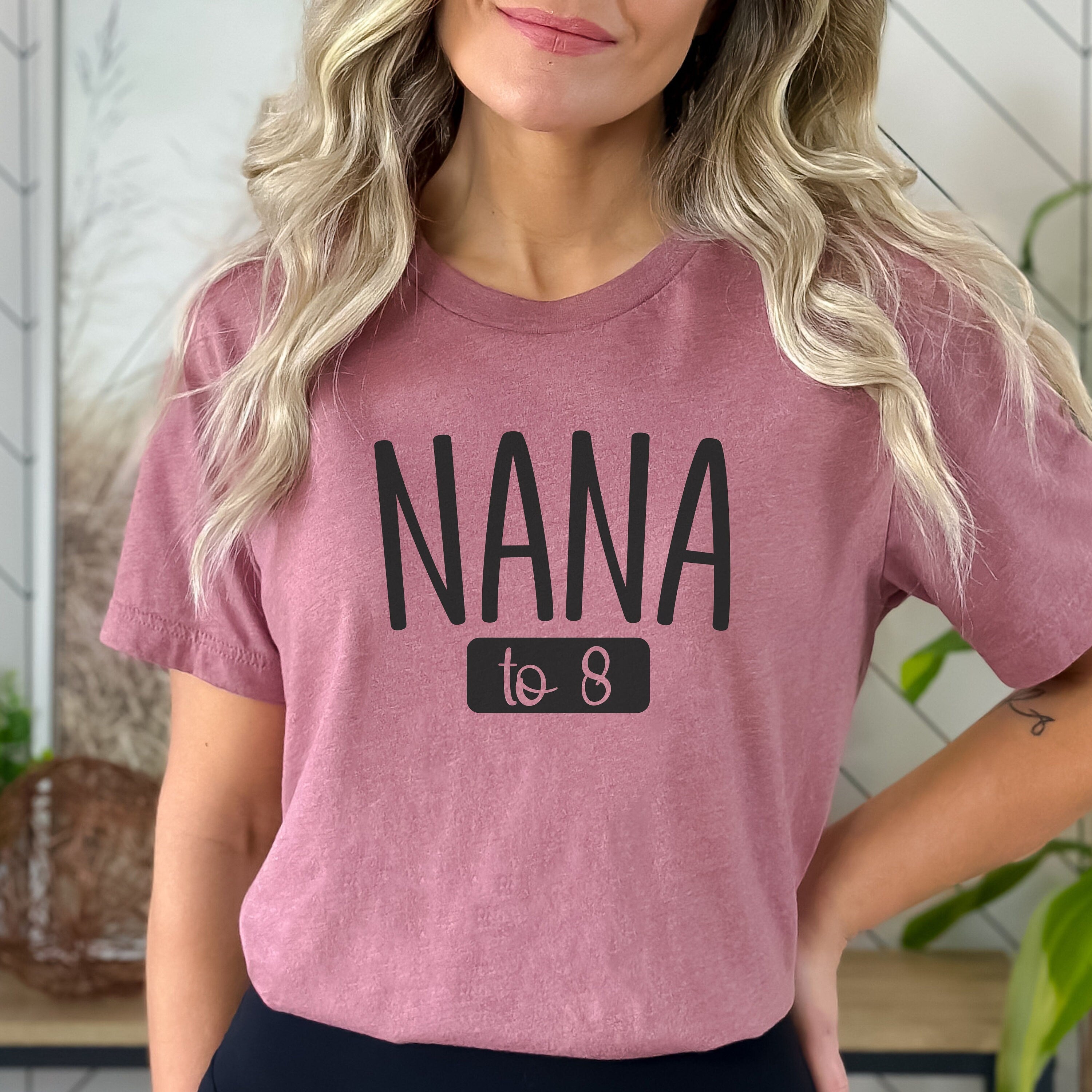 Custom Nana Shirt, New Nana Gift, Nana Birthday Gift, Personalized Nana Shirt, Mother's Day Gift, Proud Nana Shirt