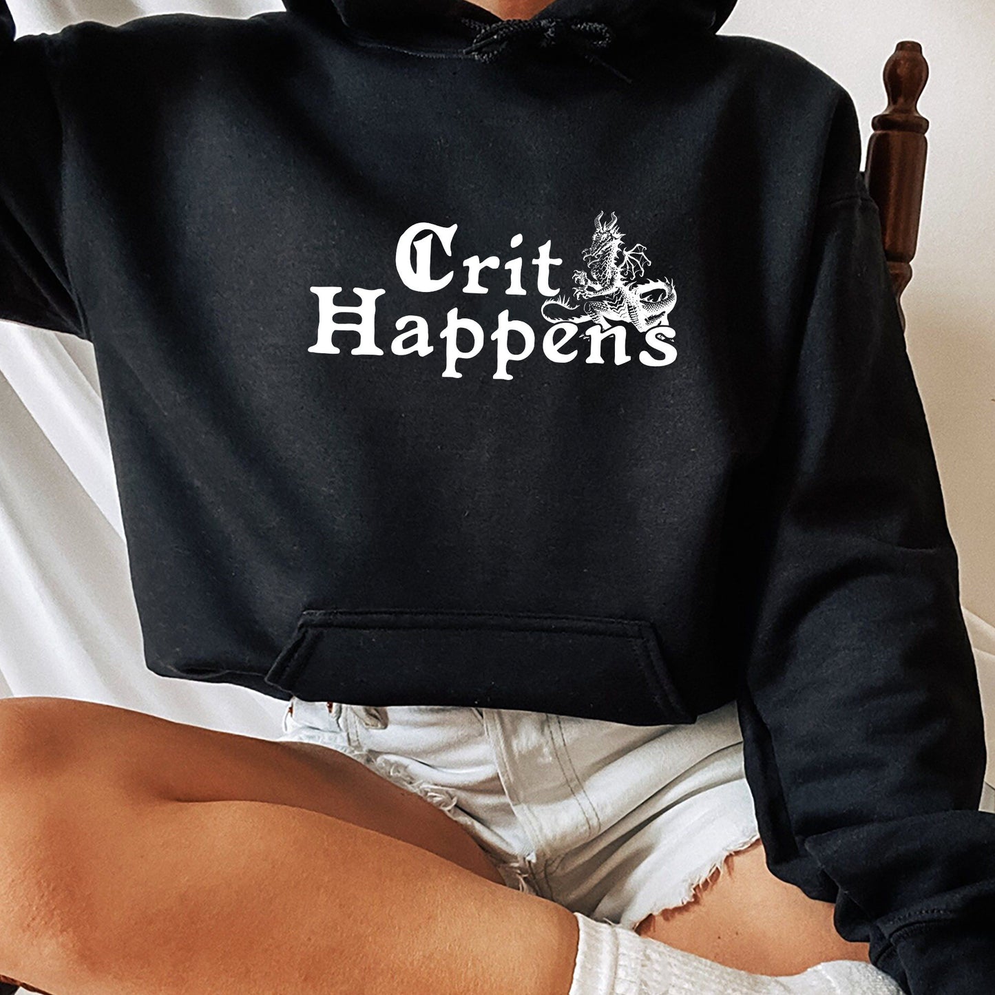 Crit Happens Shirt, Trending Unisex Tee Shirt, Unique Shirt Gift, D20 Shirt, Critical, DnD Shirt, Dungeons and Dragons Sweatshirt Hoodie