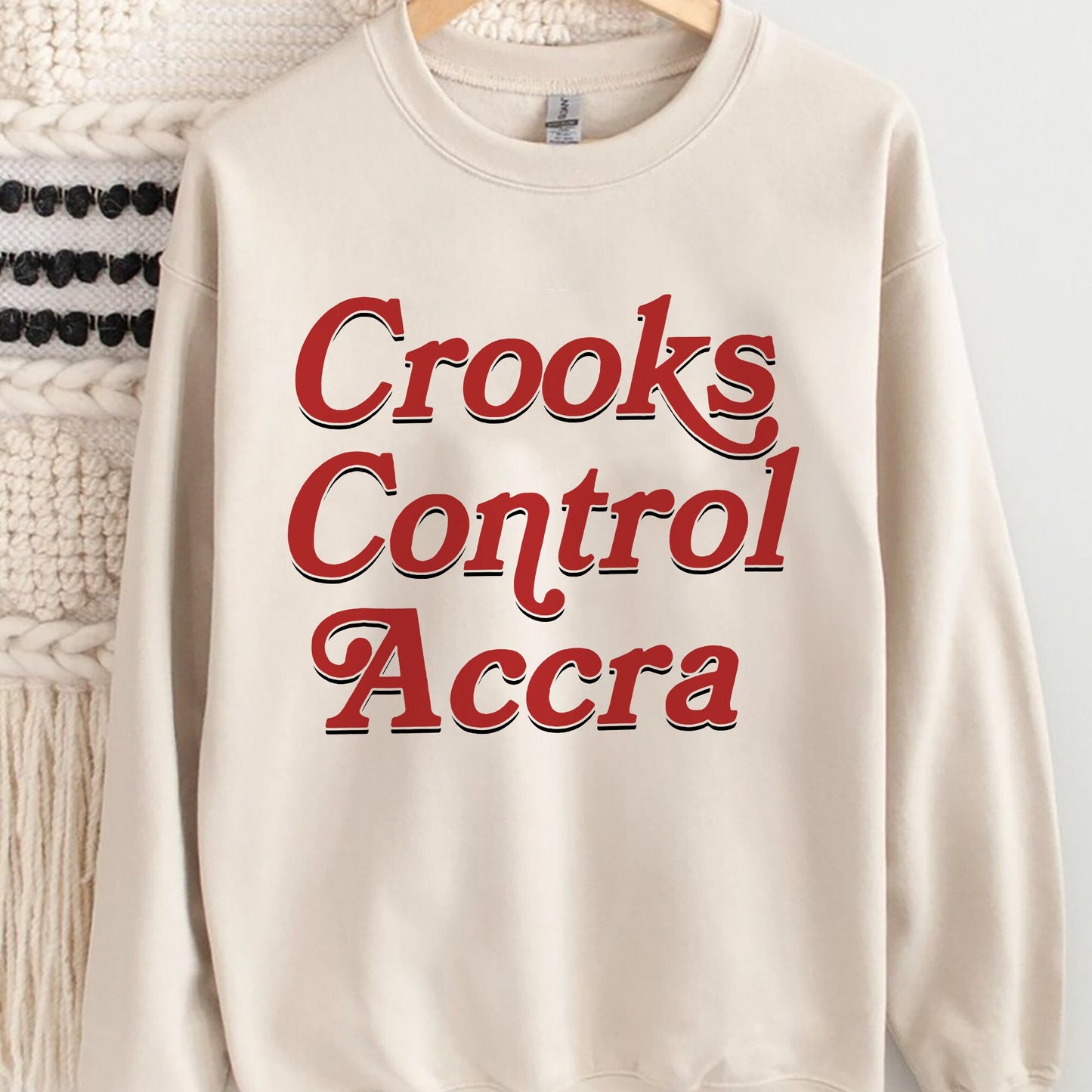 Crooks Control Accra Shirt, Trending Unisex Tee Shirt, Crooks Control Accra Unique Shirt Gift, Crooks Control Accra Sweatshirt Hoodie