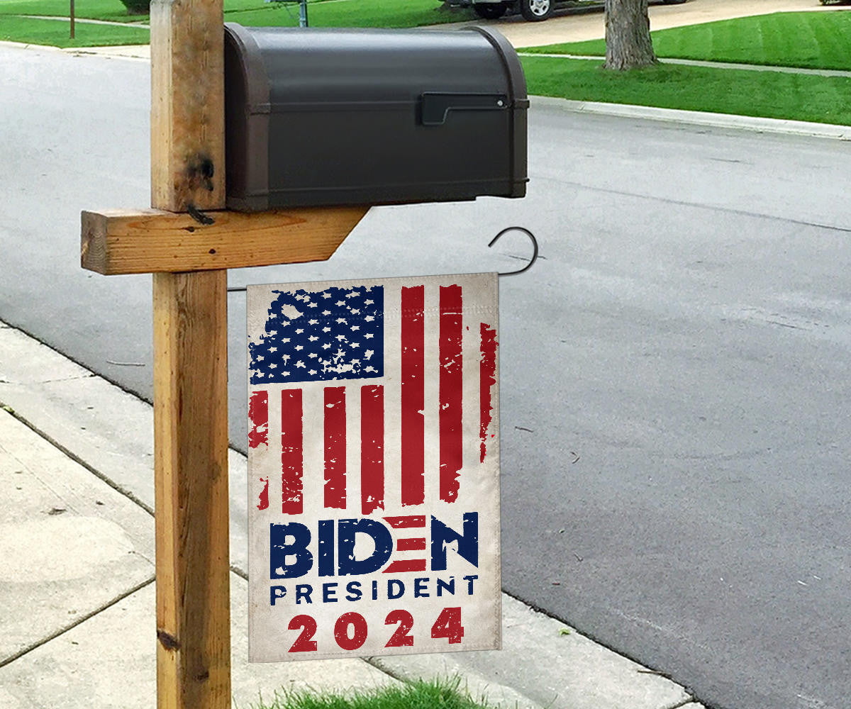 Biden For President 2024 Flag Vote Joe Biden 2024 Campaign Merchandise Political Flag