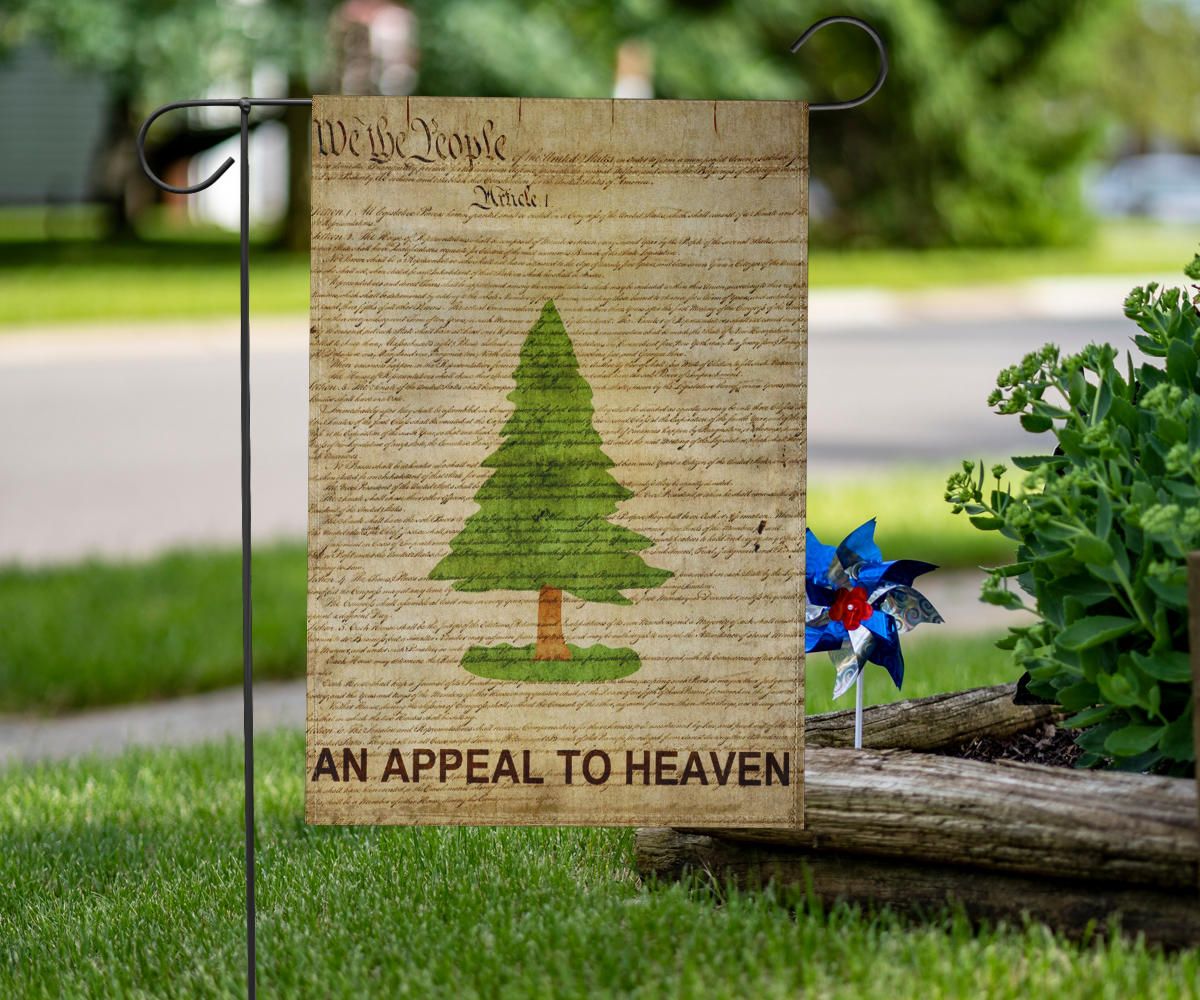 Appeal To Heaven Flag An Appeal To Heaven Flag Made In USA Revolution Pine Tree Vintage Banner