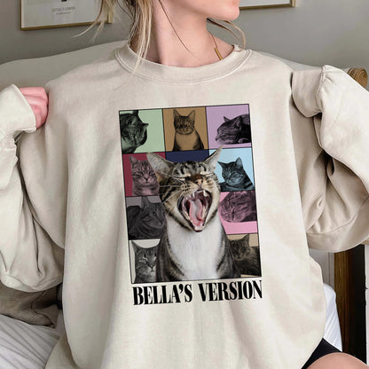 Custom The Era Cat Version Shirt, Cat Version Sweatshirt, Albums Shirt, Cat Edition Shirt, , Taylor Inspired Sweatshirt Hoodie