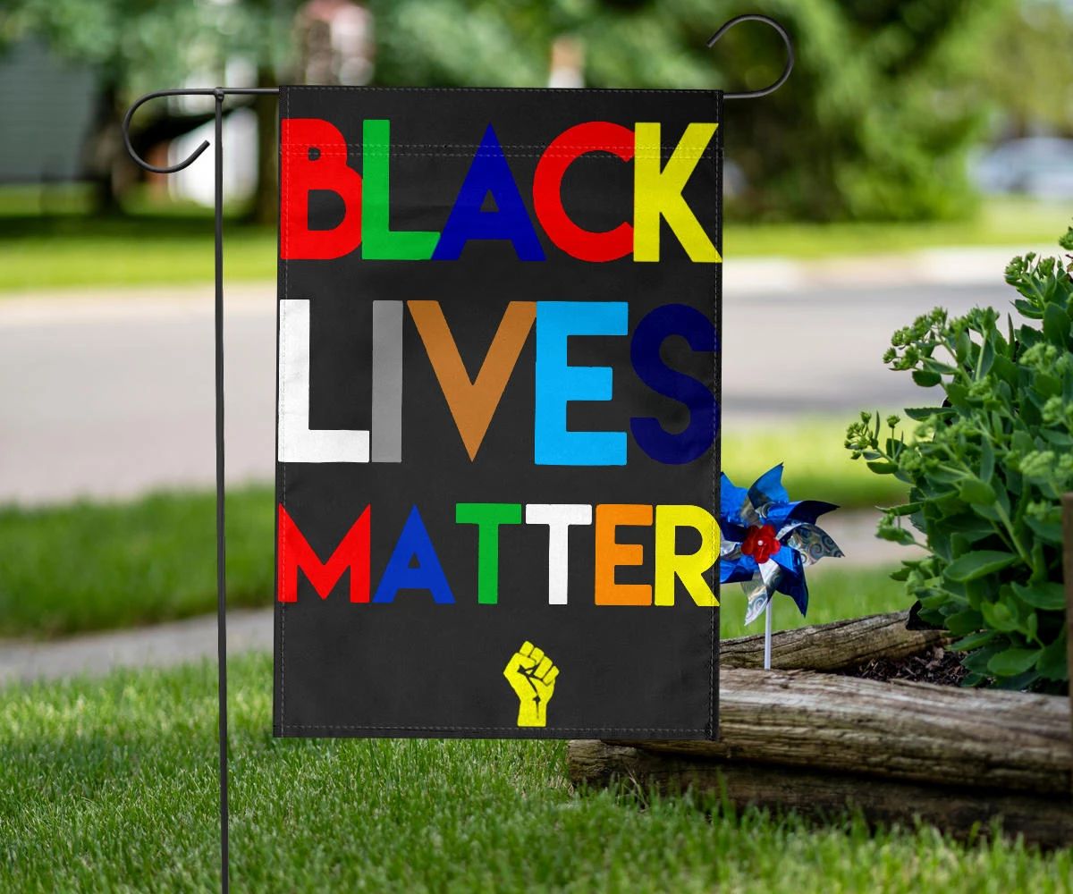 Black Lives Matter Flag BLM Support Black Lives Matter Pride Black History Month Flag Decor