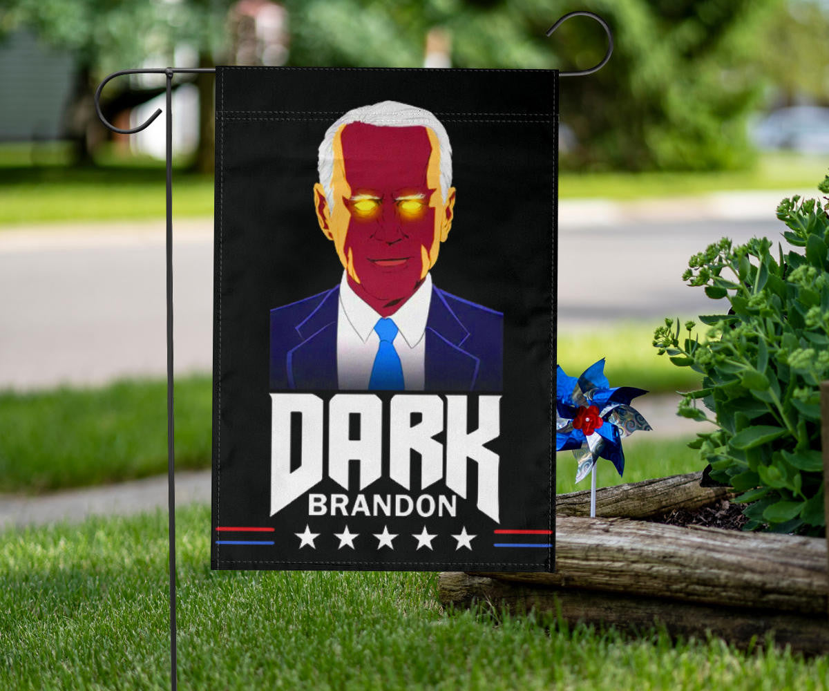 Biden Dark Brandon Flag Pro- Biden 2024 Reelection Campaign Merch Outdoor Hanging