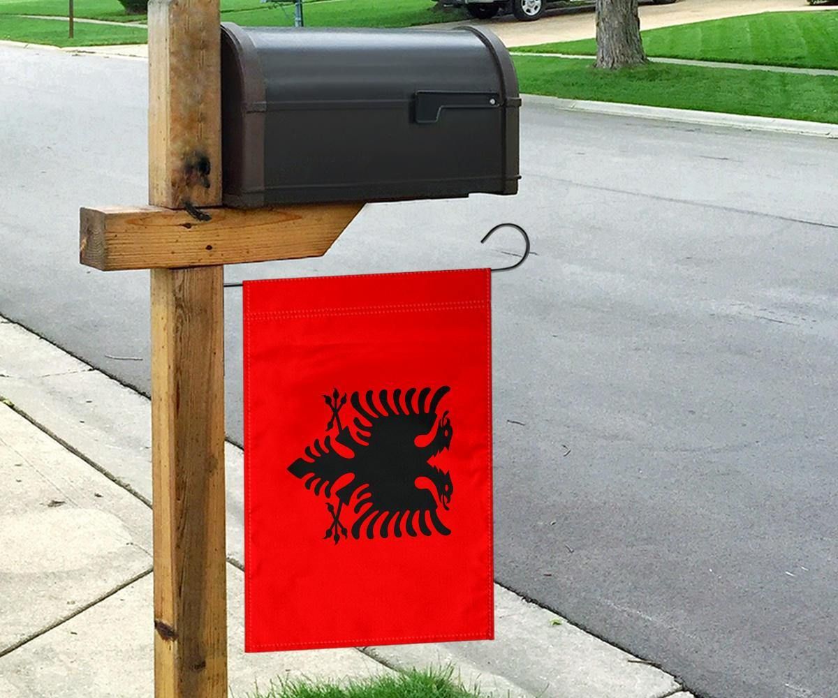 Albanian Flag National Flag Day Of Albanian Banner Hanging Indoor Outdoor