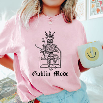 Goblin Mode Shirt, Trending Unisex Tee Shirt, Unique Shirt Gift,Goblin Mode Sweatshirt Hoodie,Cool Vintage Graphic Shirt,Goblin Mode Strange