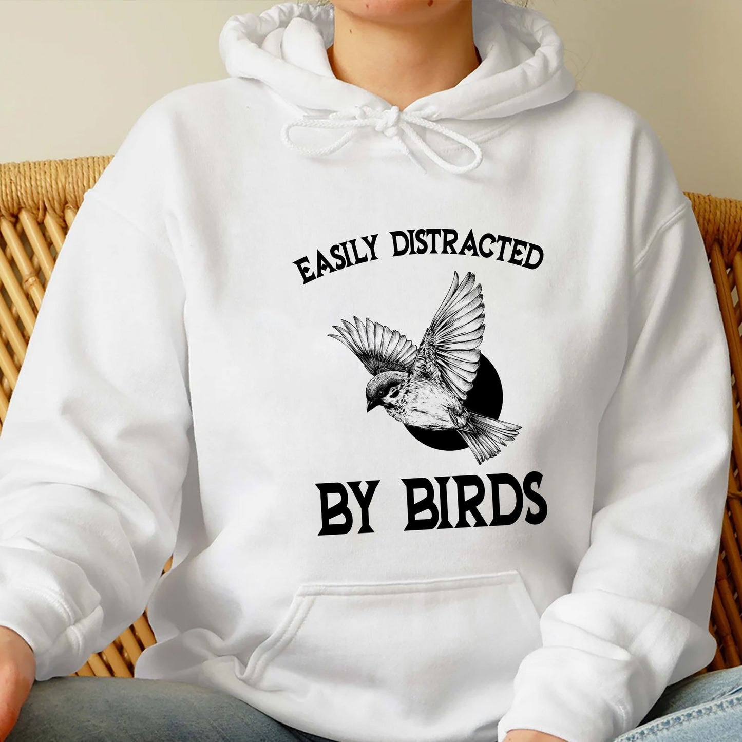 Easily Distracted By Birds Shirt, Trending Unisex Tee Shirt, Unique Shirt Gift,Funny Bird Watcher Shirt, Bird Nerd Hoodie, National Bird Day