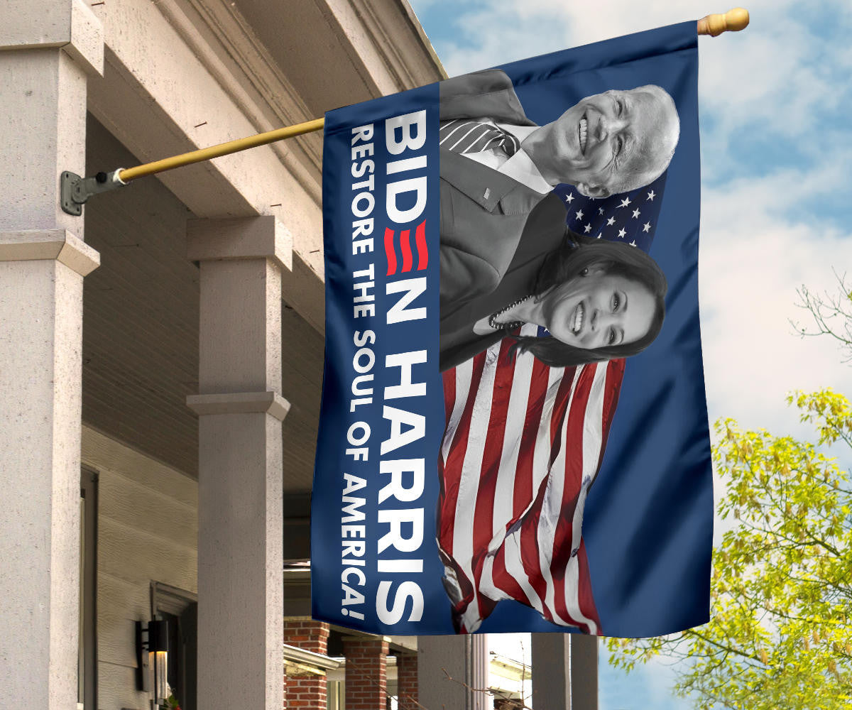 Biden Harris 2024 Flag Restore The Soul Of America Biden Harris Store