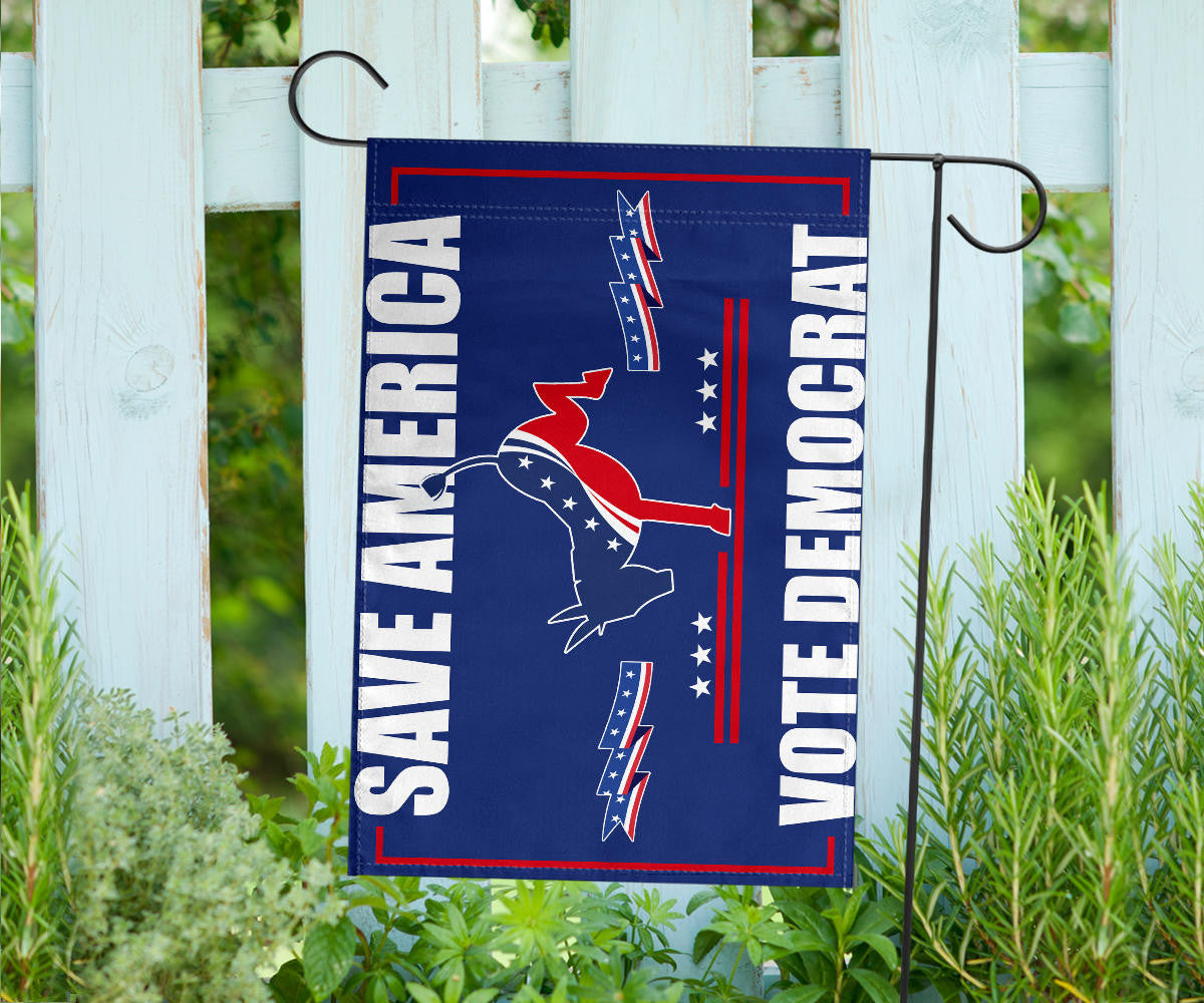 Biden 2024 Flag Save America Vote Democrat Flag Biden President 2024 Campaign Merch