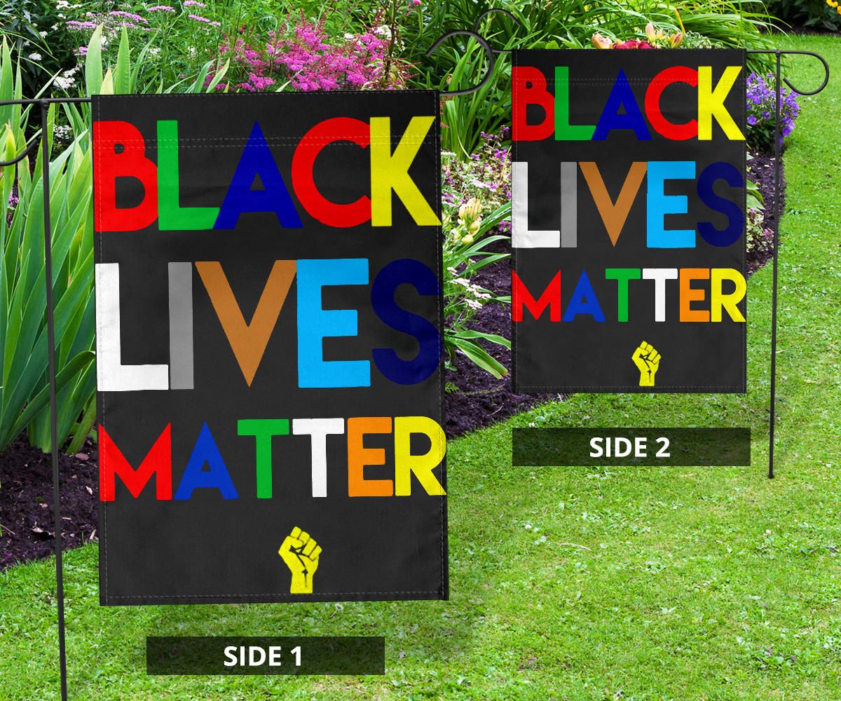 Black Lives Matter Flag BLM Support Black Lives Matter Pride Black History Month Flag Decor