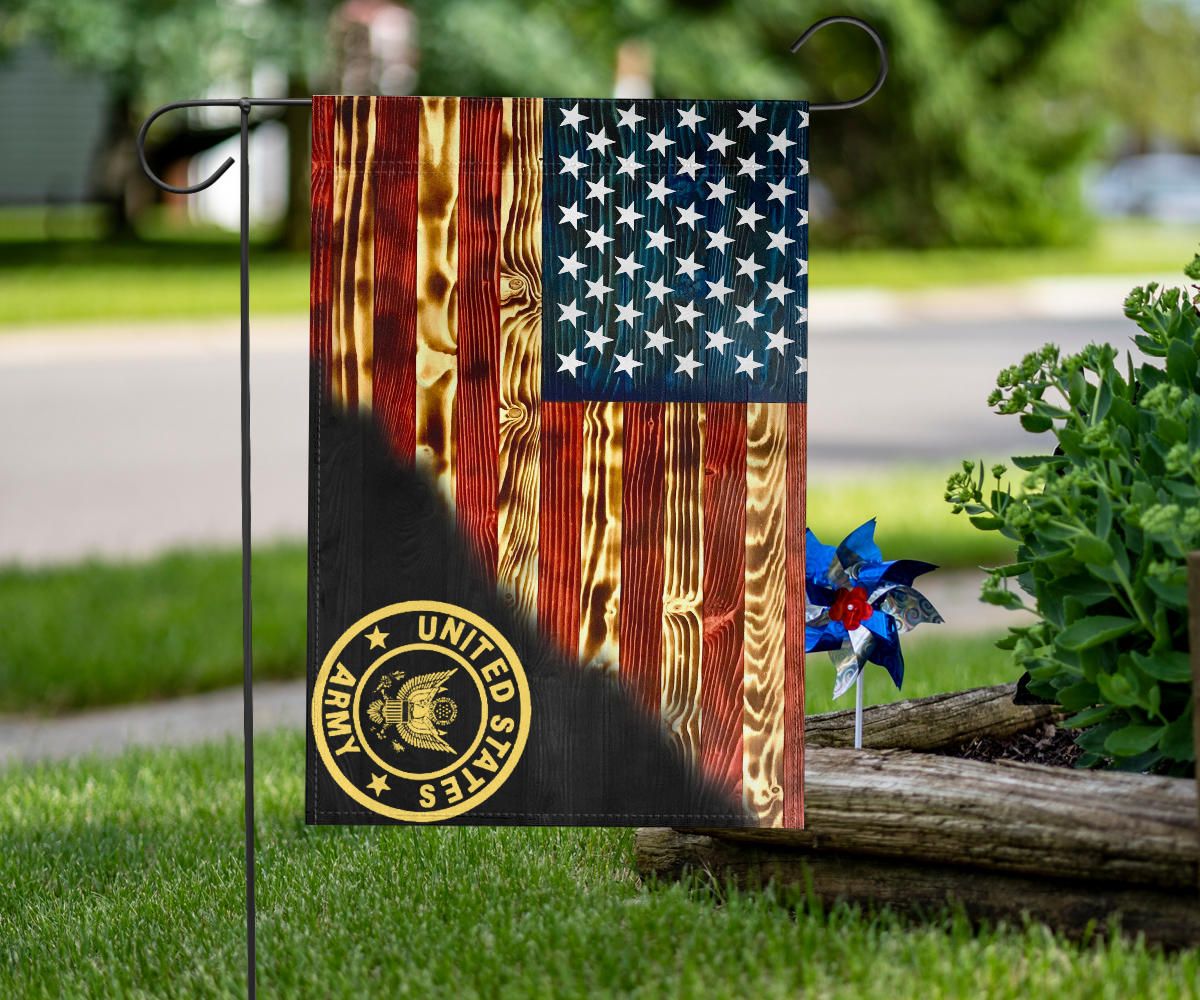 United States Army Flag Rustic U.S Army Logo Military flag Indoor Outdoor Decor