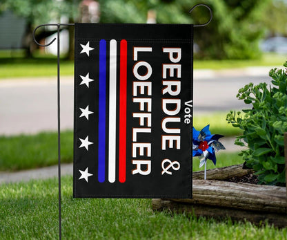 Vote For Perdue And Loeffler Flag Political Election Sign Flag For Sale