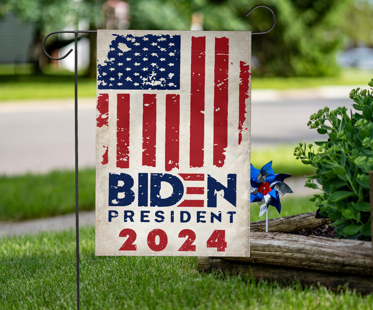 Biden For President 2024 Flag Vote Joe Biden 2024 Campaign Merchandise Political Flag