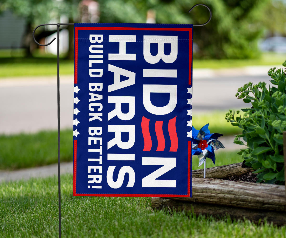 Biden Harris 2024 Flag Biden Harris Build Back Better Flag Political Merch