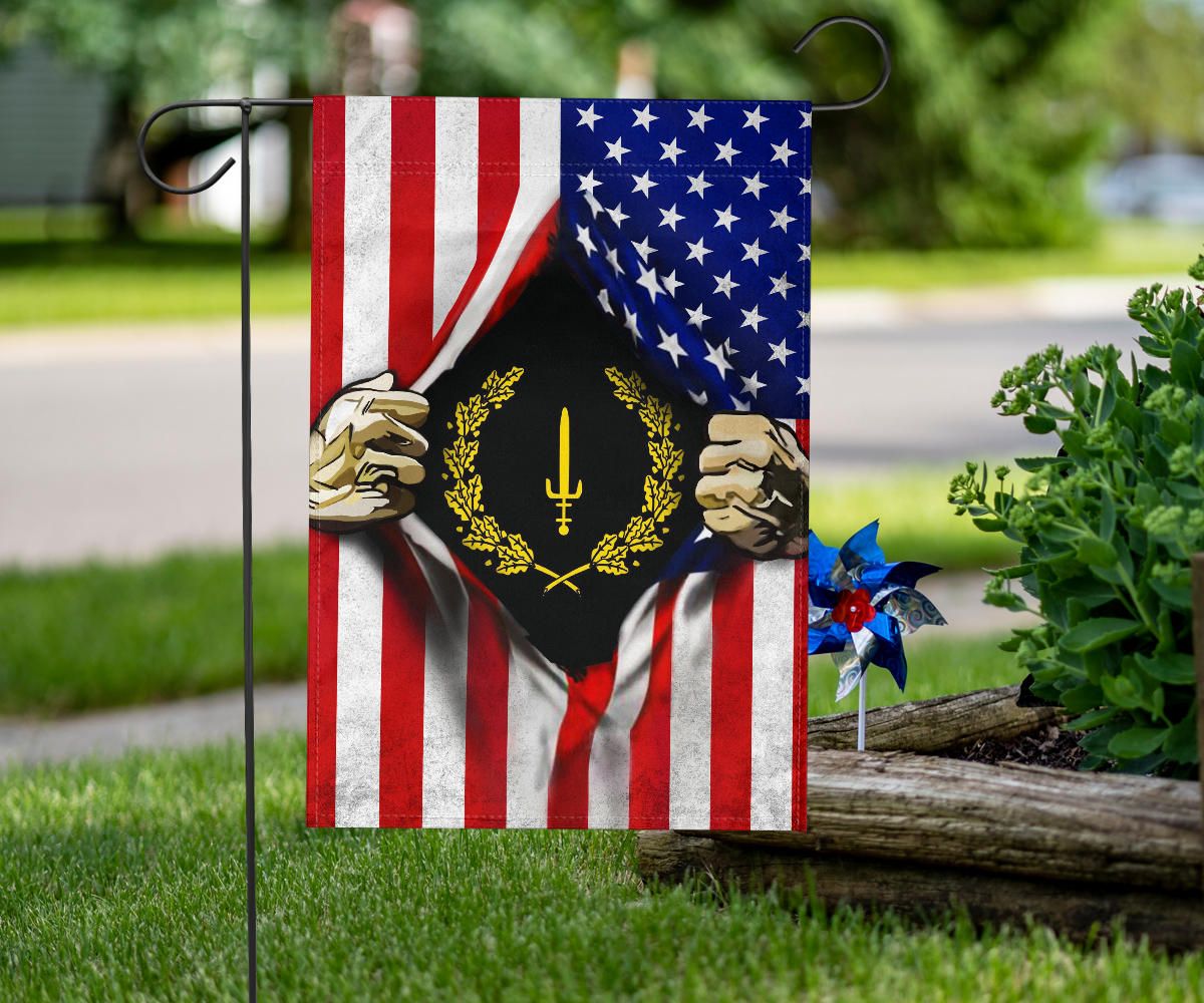 Black American Heritage Flag Inside American Flag Honor Black Heritage Flag