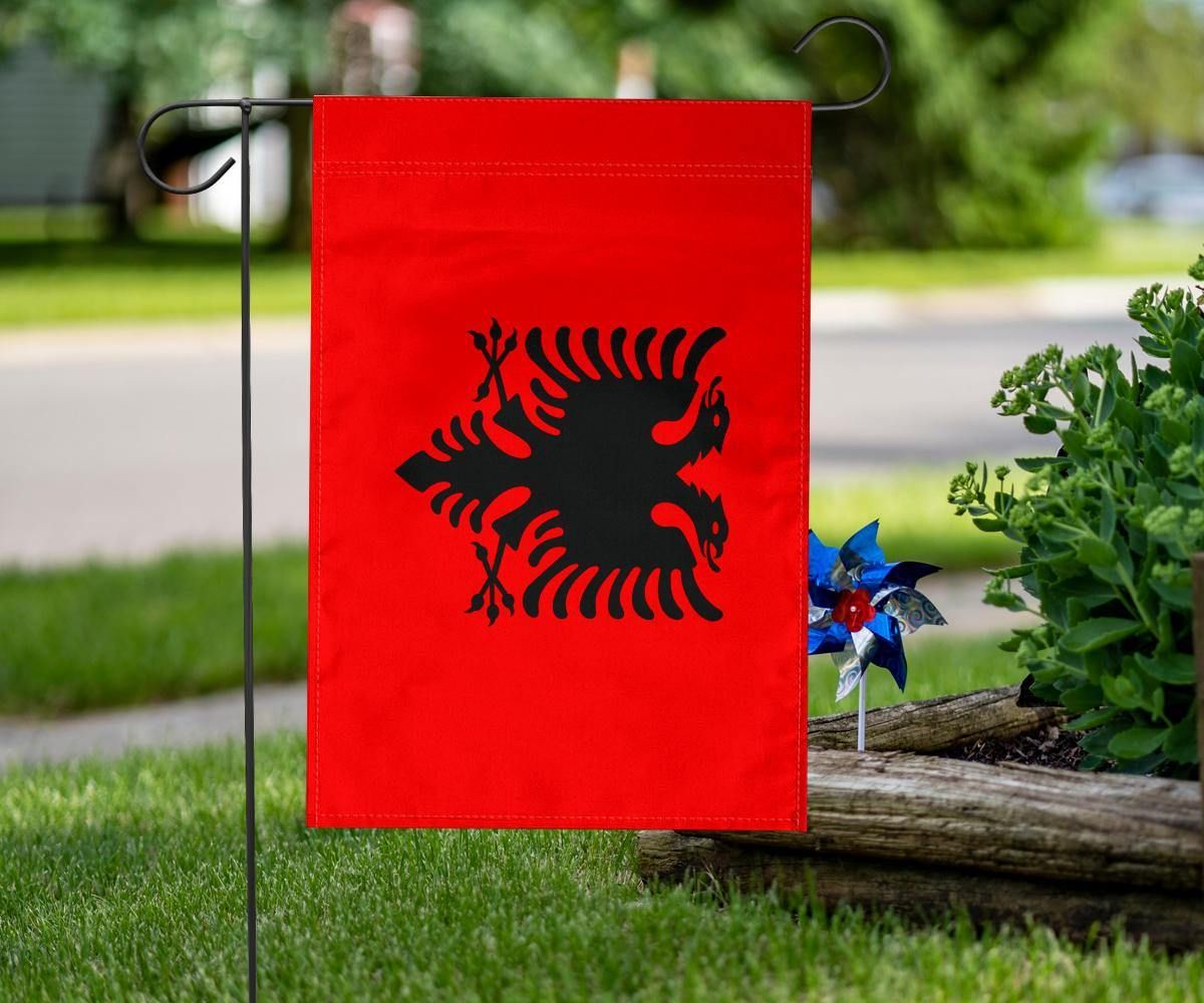 Albanian Flag National Flag Day Of Albanian Banner Hanging Indoor Outdoor