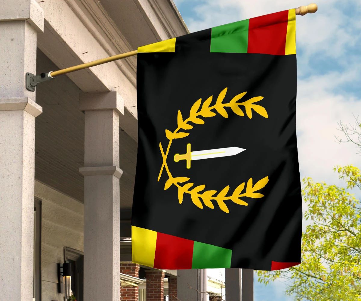 Black American Heritage Flag 1967 Black People African American Heritage Flag