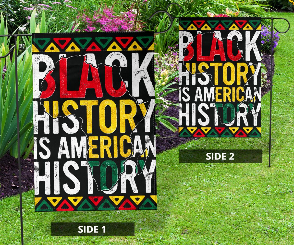 Black History Flag Black History Is American History African American Month 2024 House Decor