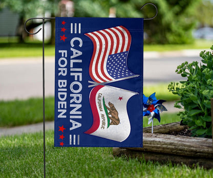 California For Biden Flag Liberal Vote For Biden Presidential Campaign Protest Trump Merch