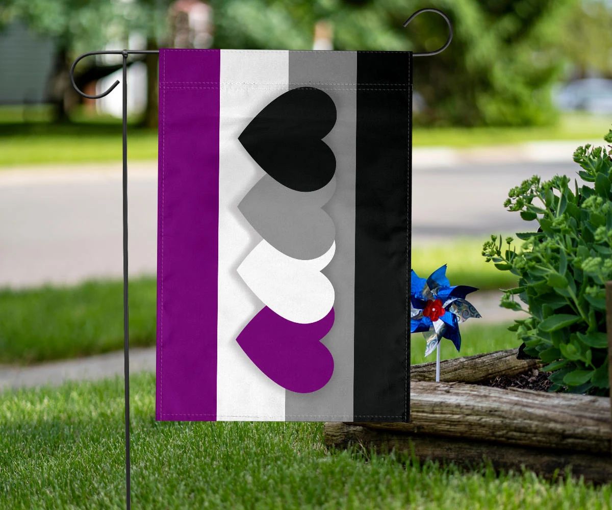 Asexual Flag International Asexuality Day LGBT Merch Ace Flag Asexual Pride Flag