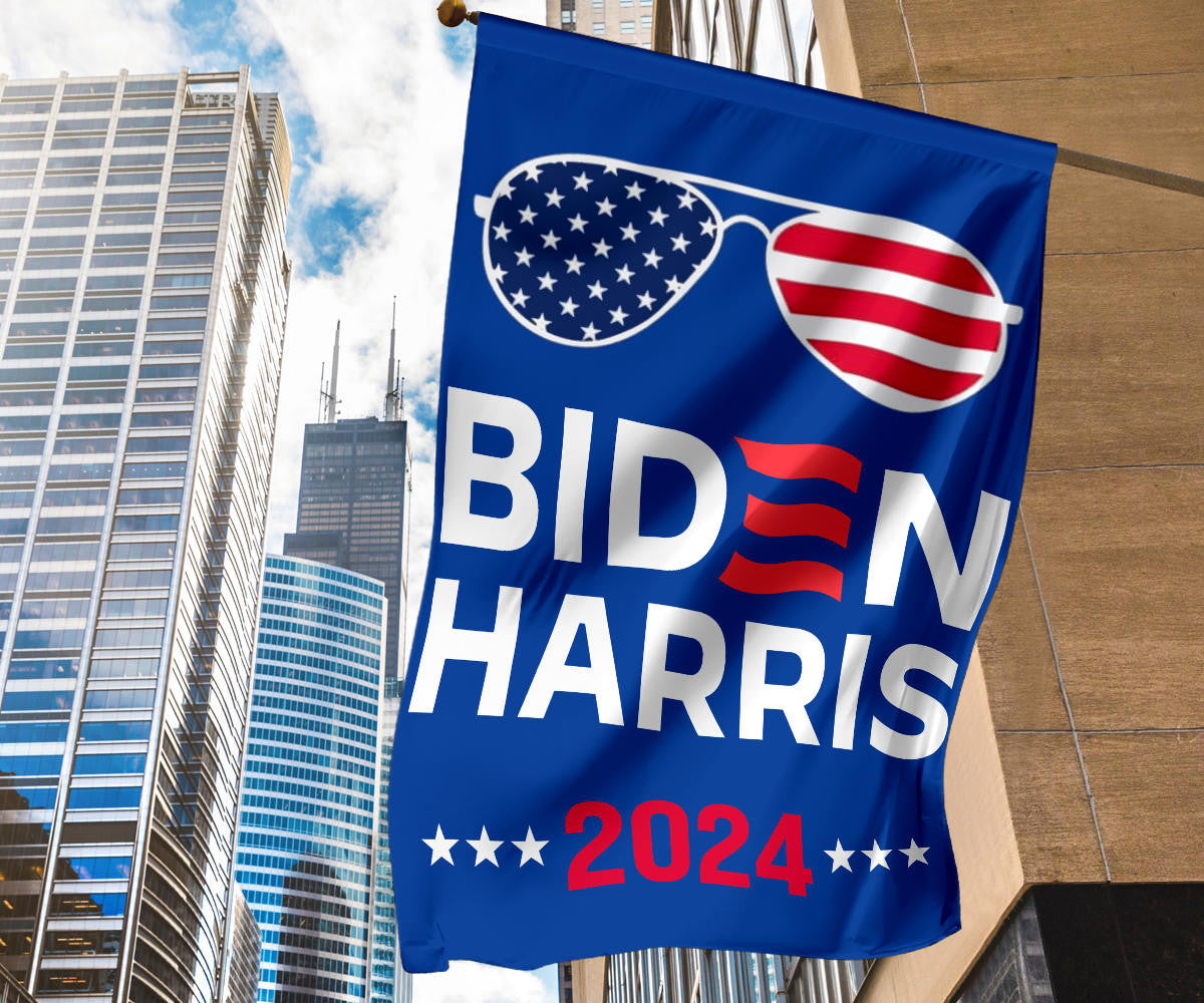 Biden Harris 2024 Flag Joe Biden Campaign Flag For Supporter