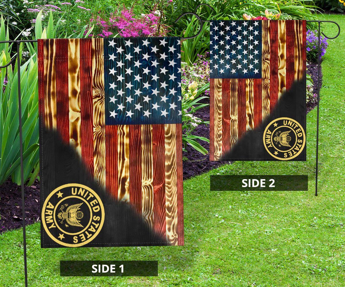 United States Army Flag Rustic U.S Army Logo Military flag Indoor Outdoor Decor