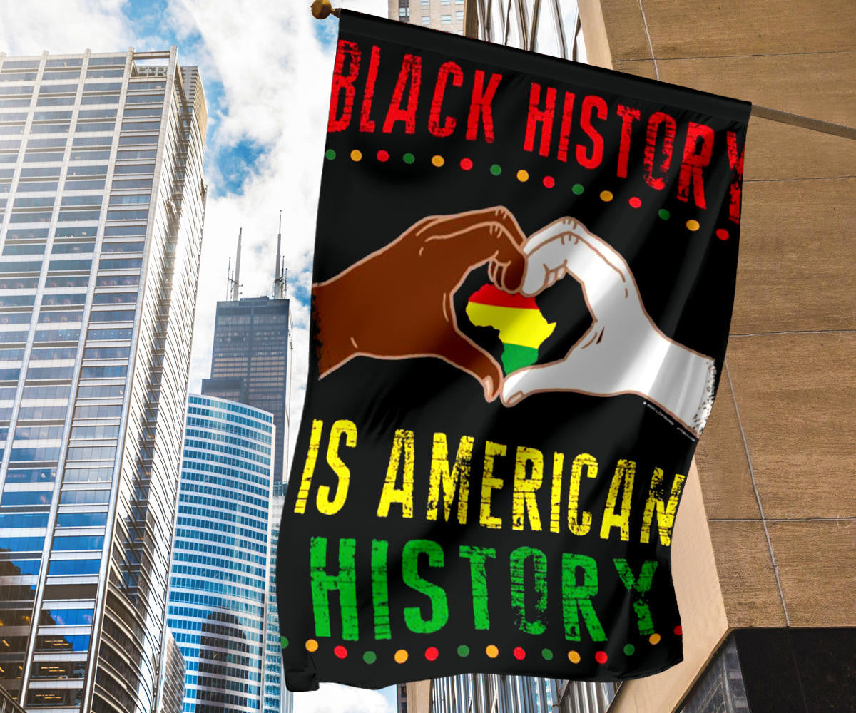 Black History Flag Black History Is American History Month Flag African American History Month