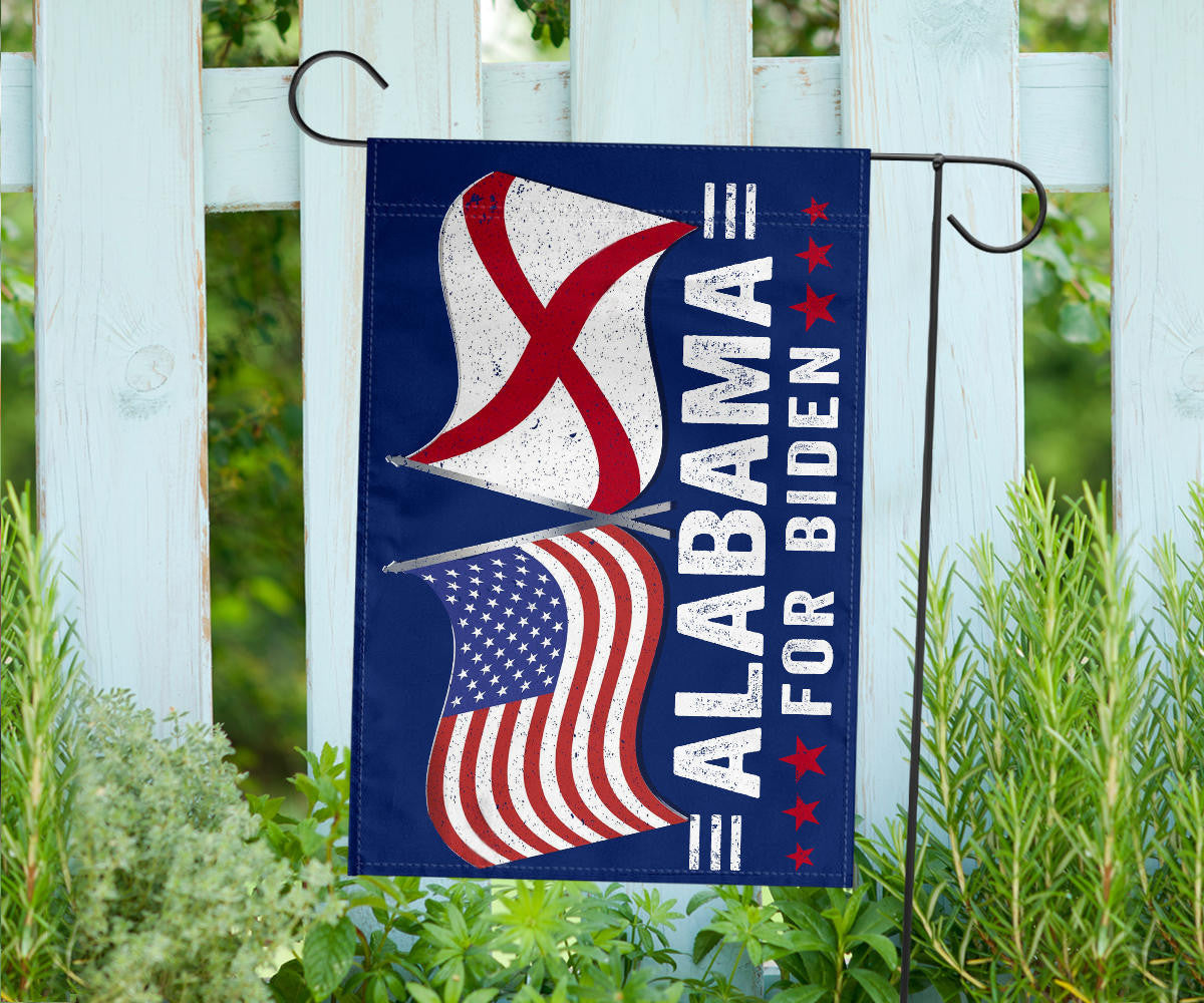 Alabama For Biden Flag Alabama Support For Biden President Campaign Merch 2024 Political