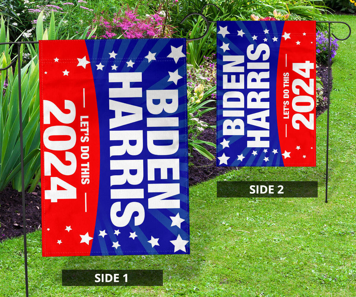 Biden Harris Let's Do This 2024 Flag Biden Harris Campaign Election 2024 Merchandise