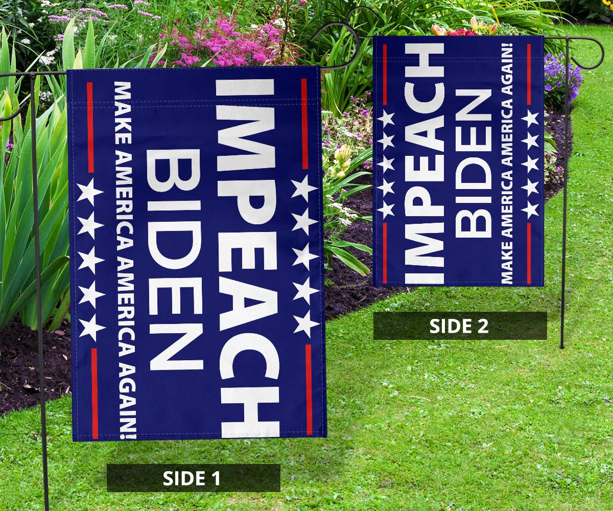 Anti Biden Flag Impeach Biden Make America America Great Again Fuck Biden Fight For Trump Merch